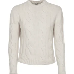 Avvenice - Heaven - Woman Loro Piana Cashmere Sweater - White - Knitwear - Luxury Exclusive Collection - Avvenice