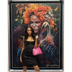 Avvenice - Imperium - Crocodile Bag - Pearly Fuchsia - Handmade in Italy - Exclusive Luxury Collection - Avvenice