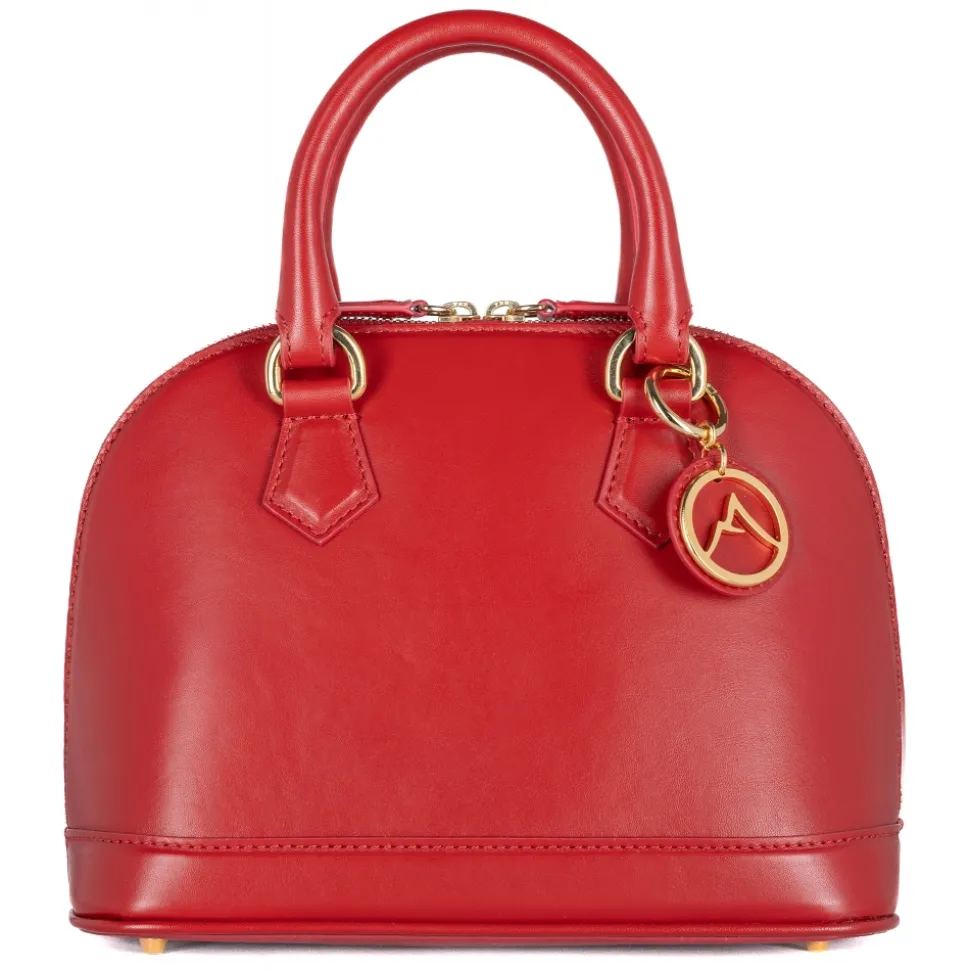 Avvenice - Imperium - Premium Leather Bag - Red - Handmade in Italy - Exclusive Luxury Collection - Avvenice