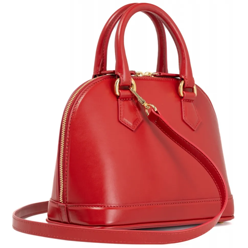 Avvenice - Imperium - Premium Leather Bag - Red - Handmade in Italy - Exclusive Luxury Collection - Avvenice