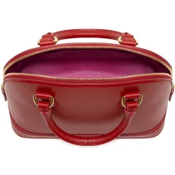 Avvenice - Imperium - Premium Leather Bag - Red - Handmade in Italy - Exclusive Luxury Collection - Avvenice