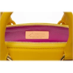 Avvenice - Imperium - Premium Leather Bag - Yellow - Handmade in Italy - Exclusive Luxury Collection - Avvenice