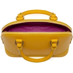 Avvenice - Imperium - Premium Leather Bag - Yellow - Handmade in Italy - Exclusive Luxury Collection - Avvenice