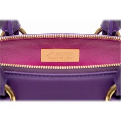 Avvenice - Imperium - Premium Leather Bag - Purple - Handmade in Italy - Exclusive Luxury Collection - Avvenice