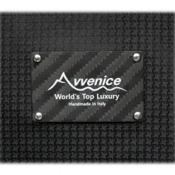Avvenice - Infinite L - Carbon Fiber Bag - Black - Handmade in Italy - Exclusive Luxury Collection - Avvenice