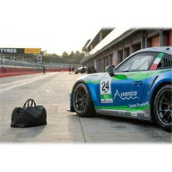 Avvenice - Infinite S - Carbon Fiber Bag - Black - Handmade in Italy - Exclusive Luxury Collection - Avvenice