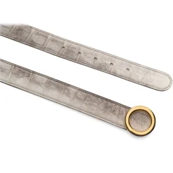 Avvenice - Iris - Crocodile Belt - Himalaya - Handmade in Italy - Exclusive Luxury Collection - Avvenice