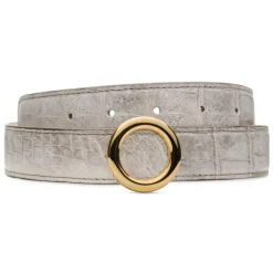 Avvenice - Iris - Crocodile Belt - Himalaya - Handmade in Italy - Exclusive Luxury Collection - Avvenice