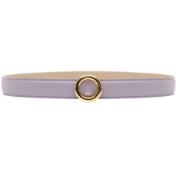 Avvenice - Iris - Premium Leather Belt - Lilac - Handmade in Italy - Exclusive Luxury Collection - Avvenice