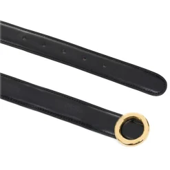 Avvenice - Iris - Premium Leather Belt - Black - Handmade in Italy - Exclusive Luxury Collection - Avvenice