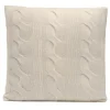 Avvenice - Loro Piana Cashmere Braided Cushion - Cream - Home - Luxury Exclusive Collection - Avvenice