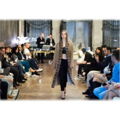 Avvenice - Louise - Cashmere and Sable Coat - Loro Piana Cashmere - Furs - Coats - Luxury Exclusive Collection - Avvenice