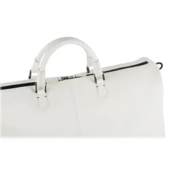 Avvenice - Luna - Premium Leather Bag - White - Handmade in Italy - Exclusive Luxury Collection - Avvenice