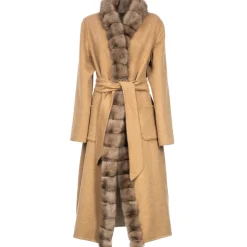 Avvenice - Margot - Cashmere and Sable Coat - Loro Piana Cashmere - Furs - Coats - Luxury Exclusive Collection - Avvenice
