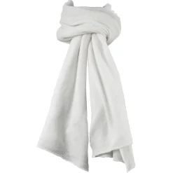 Avvenice - Precious Cashmere Scarf - Pashmina - White - Handmade in Italy - Exclusive Luxury Collection - Avvenice