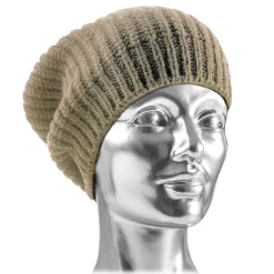 Avvenice - Precious Cashmere Cap - Beige - Handmade in Italy - Exclusive Luxury Collection - Avvenice