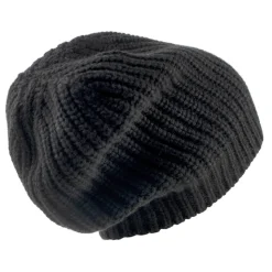 Avvenice - Precious Cashmere Cap - Black - Handmade in Italy - Exclusive Luxury Collection - Avvenice