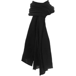 Avvenice - Precious Cashmere Scarf - Pashmina - Black - Handmade in Italy - Exclusive Luxury Collection - Avvenice