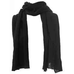 Avvenice - Precious Cashmere Scarf - Pashmina - Black - Handmade in Italy - Exclusive Luxury Collection - Avvenice