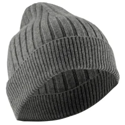 Avvenice - Precious Cashmere Ribbed Cap - Grey - Handmade in Italy - Exclusive Luxury Collection - Avvenice