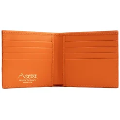 Avvenice - Premium Leather Wallet - Orange - Handmade in Italy - Exclusive Luxury Collection - Avvenice