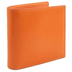 Avvenice - Premium Leather Wallet - Orange - Handmade in Italy - Exclusive Luxury Collection - Avvenice