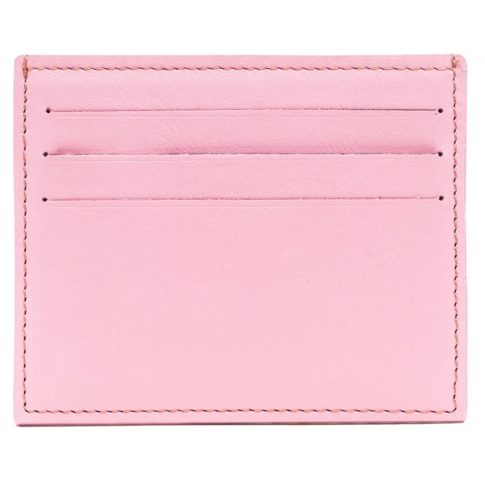 Avvenice - Premium Leather Credit Card Holder - Pink Fuchsia - Handmade in Italy - Exclusive Luxury Collection - Avvenice