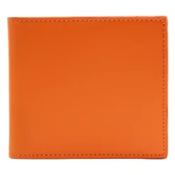 Avvenice - Premium Leather Wallet - Orange Fuchsia - Handmade in Italy - Exclusive Luxury Collection - Avvenice