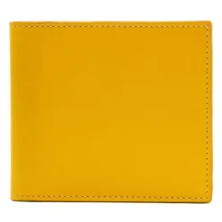 Avvenice - Premium Leather Wallet - Yellow - Handmade in Italy - Exclusive Luxury Collection - Avvenice
