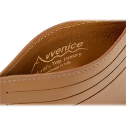 Avvenice - Premium Leather Credit Card Holder - Canyon - Handmade in Italy - Exclusive Luxury Collection - Avvenice