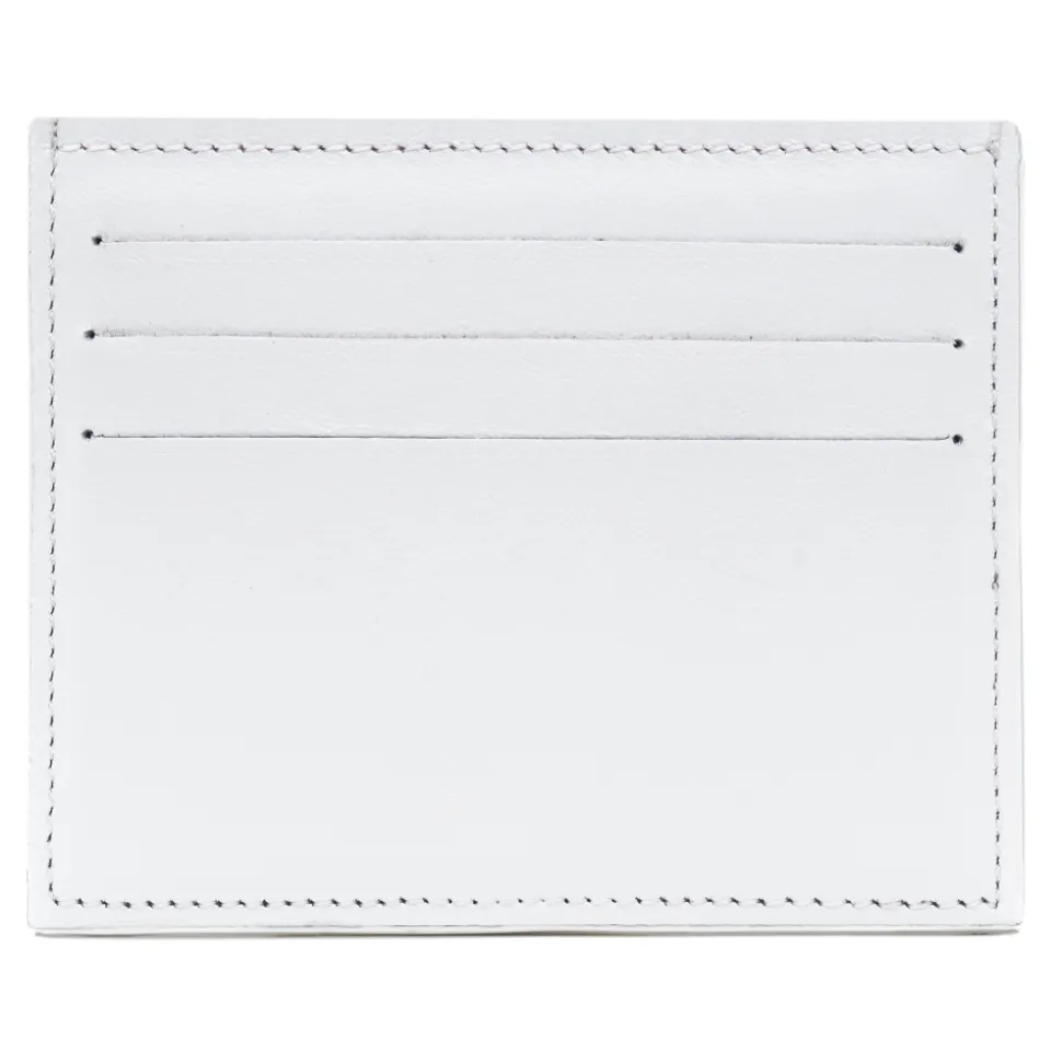 Avvenice - Premium Leather Credit Card Holder - White Fuchsia - Handmade in Italy - Exclusive Luxury Collection - Avvenice