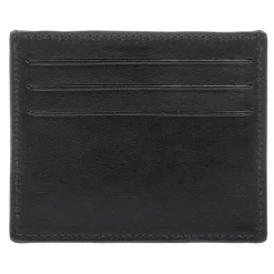 Avvenice - Premium Leather Credit Card Holder - Black - Handmade in Italy - Exclusive Luxury Collection - Avvenice