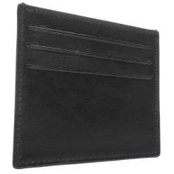 Avvenice - Premium Leather Credit Card Holder - Black - Handmade in Italy - Exclusive Luxury Collection - Avvenice