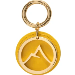 Avvenice - Premium Leather Pendant - Yellow - Keychain - Handmade in Italy - Exclusive Luxury Collection - Avvenice