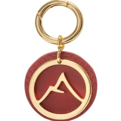 Avvenice - Premium Leather Pendant - Red - Keychain - Handmade in Italy - Exclusive Luxury Collection - Avvenice
