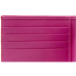 Avvenice - Premium Leather Wallet - Red Fuchsia - Handmade in Italy - Exclusive Luxury Collection - Avvenice