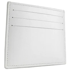 Avvenice - Premium Leather Credit Card Holder - White - Handmade in Italy - Exclusive Luxury Collection - Avvenice