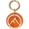 Avvenice - Premium Leather Pendant - Orange - Keychain - Handmade in Italy - Exclusive Luxury Collection - Avvenice