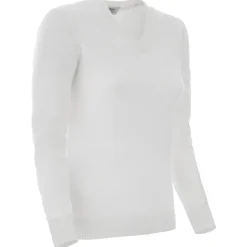 Avvenice - Theria - Woman Loro Piana Cashmere V-Neck Sweater - White - Knitwear - Luxury Exclusive Collection - Avvenice