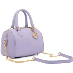 Avvenice - Thesaura - Premium Leather Bag - Lilac - Handmade in Italy - Exclusive Luxury Collection - Avvenice