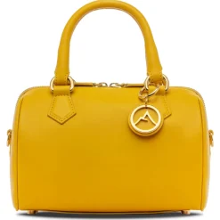 Avvenice - Thesaura - Premium Leather Bag - Yellow - Handmade in Italy - Exclusive Luxury Collection - Avvenice
