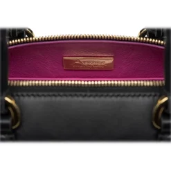 Avvenice - Thesaura - Premium Leather Bag - Black - Handmade in Italy - Exclusive Luxury Collection - Avvenice