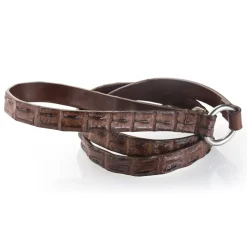 B Wilde Collection - Coco Leash - Coco Collection - Crocodile Leash - High Quality Luxury - Avvenice