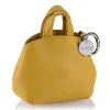 B Wilde Collection - Mini Dog Bag Dispenser - Tuscany Yellow - Wilde Collection - Leather Dispenser - High Quality Luxury - Avvenice