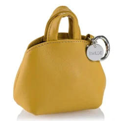 B Wilde Collection - Mini Dog Bag Dispenser - Tuscany Yellow - Wilde Collection - Leather Dispenser - High Quality Luxury - Avvenice