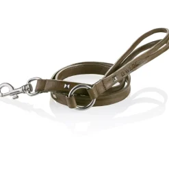 B Wilde Collection - Set Cairo - Clay - Collar & Leash - Cairo Collection - Leather Collar - High Quality Luxury - Avvenice