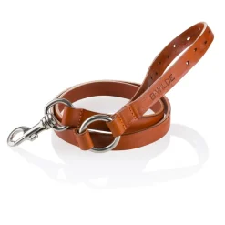 B Wilde Collection - Set Domino - Biscuit - Collar & Leash - Domino Collection - Leather Collar - High Quality Luxury - Avvenice