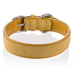 B Wilde Collection - Tango Collar - Tuscany Yellow - Tango Collection - Leather Collar - High Quality Luxury - Avvenice