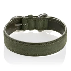B Wilde Collection - Tango Collar - Olive - Tango Collection - Leather Collar - High Quality Luxury - Avvenice