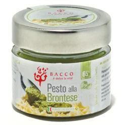 Bacco - Tipicità al Pistacchio - Pesto alla Brontese 65 % - Pistachio from Bronte - 90 g - Avvenice